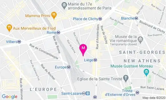 Localisation Dr Roxana Aldea