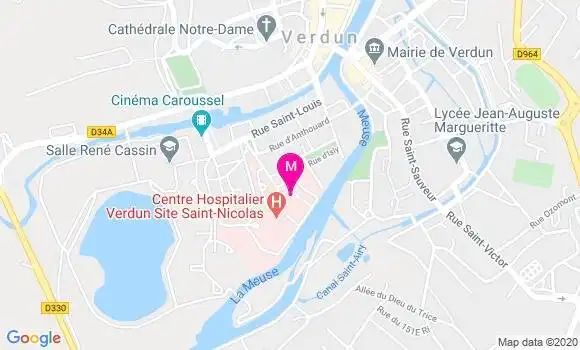 Localisation Dr Claire Goutet Leonard