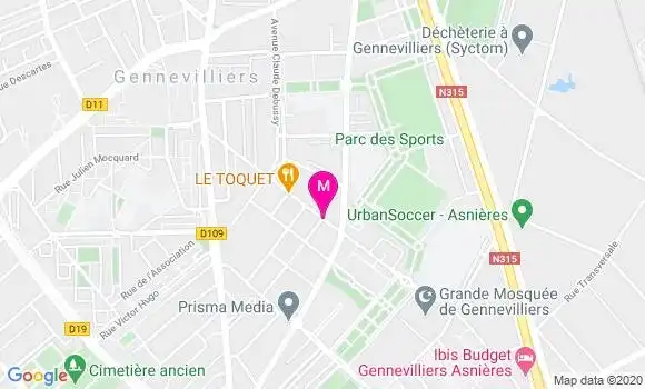 Localisation Dr Ouassila Querfani