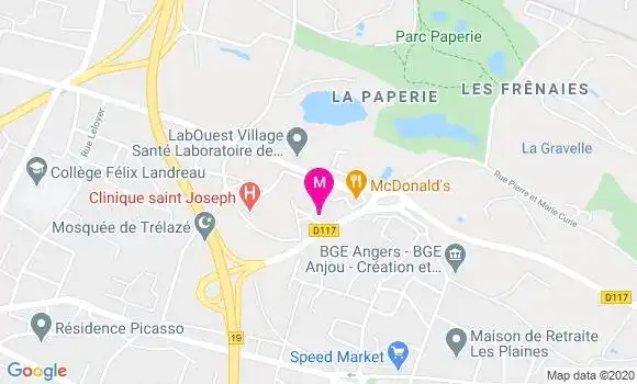 Localisation Dr Christian Bezo