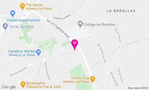 Localisation Dr Benoit Guignier