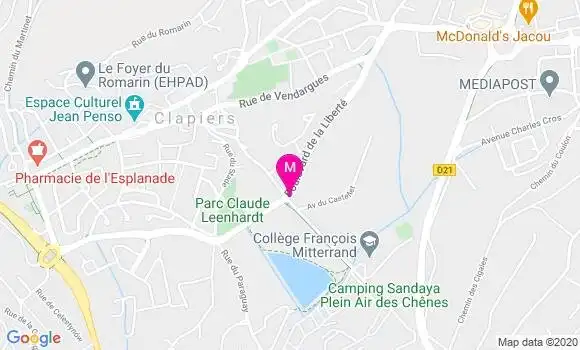 Localisation Dr Aurelie Guilbault De Roeck