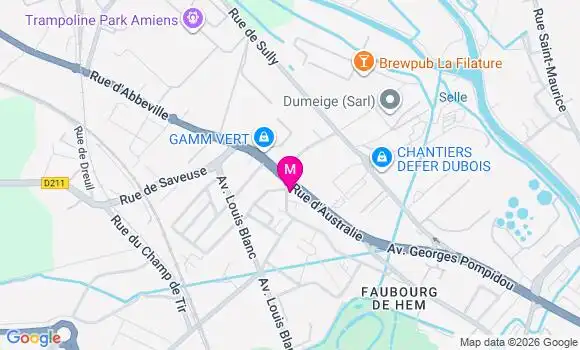 Localisation Dr Cécile Moffroid