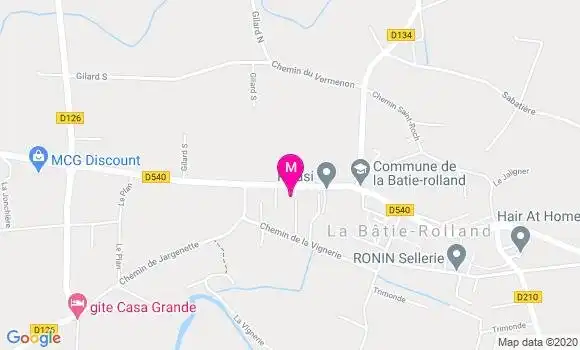Localisation Dr Lucile Sole