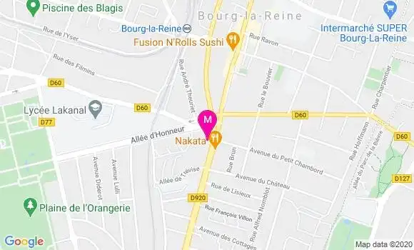 Localisation Dr Albert Benouaisch