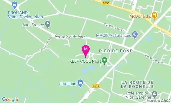 Localisation Dr Patricia Platon