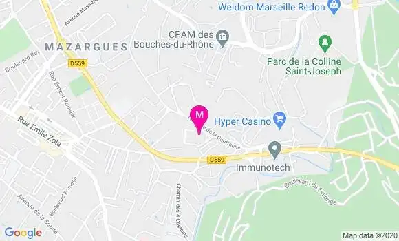 Localisation Dr Aude Simon