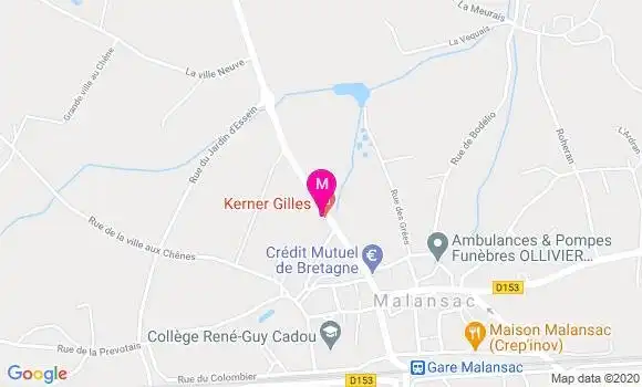 Localisation Dr Nathalie Kerner