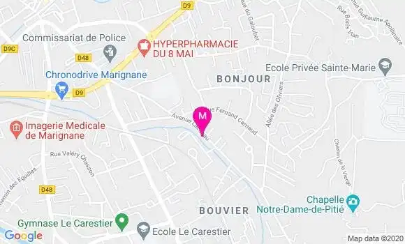 Localisation Dr Michel Alessandri