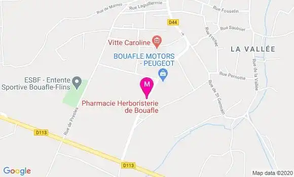 Localisation Dr Caroline Vitte