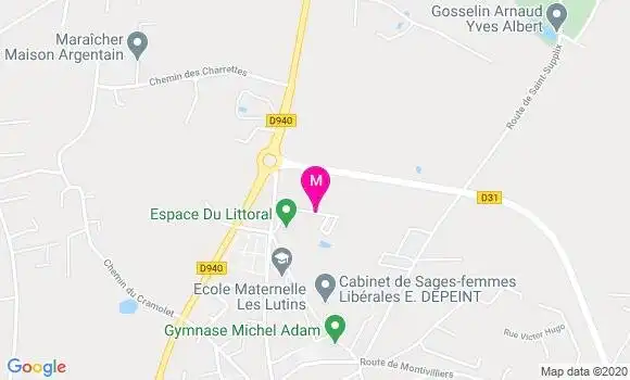 Localisation Dr Romain Finet