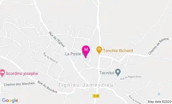 Localisation Dr Benoit Fossier