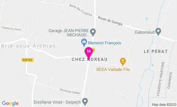 Localisation Dr Isabelle Cantaloup Delhomme