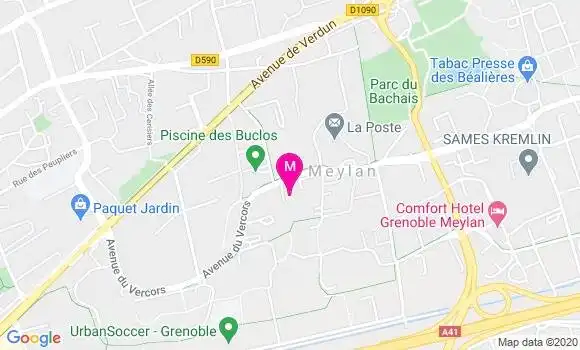 Localisation Dr Julien Mathias
