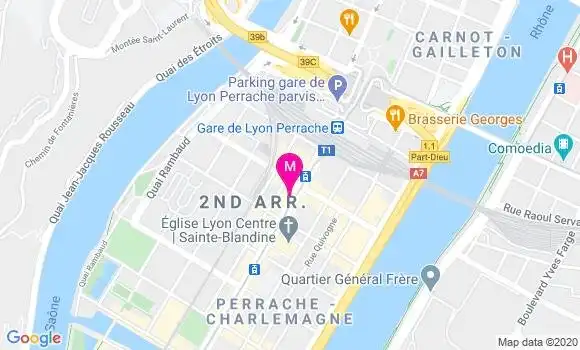 Localisation Dr Fanny Tiercelin