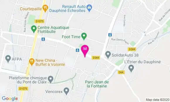 Localisation Dr Helene Saint Raymond