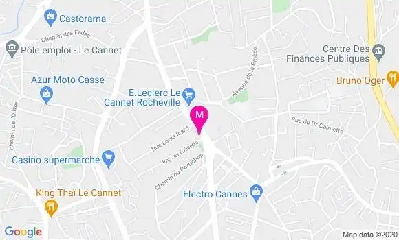 Localisation Dr Carole Berthezene Paggi