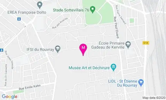 Localisation Dr Maud Rotharmel