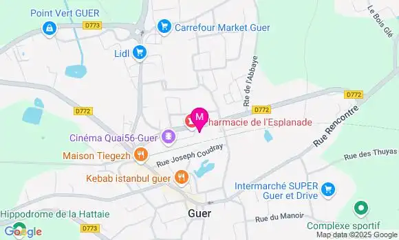 Localisation Dr Sandra Le Floch