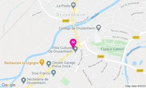 Localisation Dr Delphine Collin