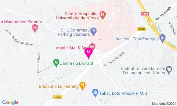 Localisation Dr Grégory Flory