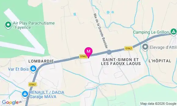 Localisation Dr Sarah Braham