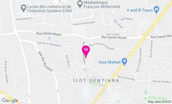 Localisation Dr Jean Lechrist