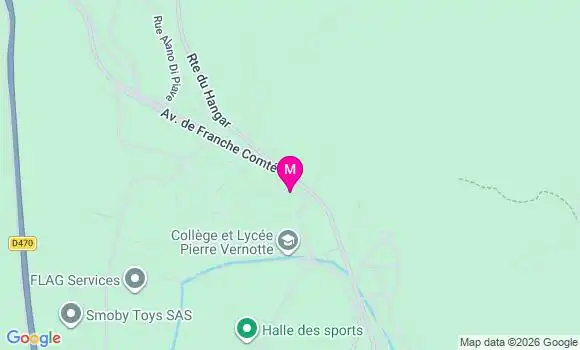 Localisation Dr Mathieu Brocard