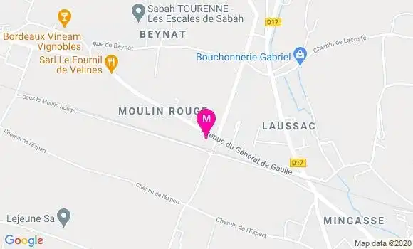 Localisation Dr Laura Covex