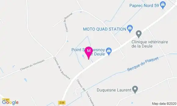 Localisation Dr Claire Degraeve