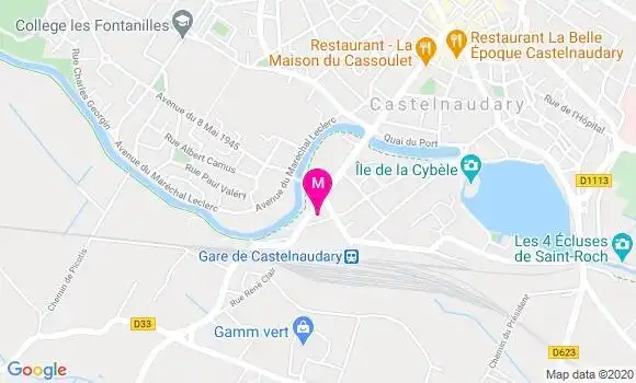 Localisation Dr Thierry Bon