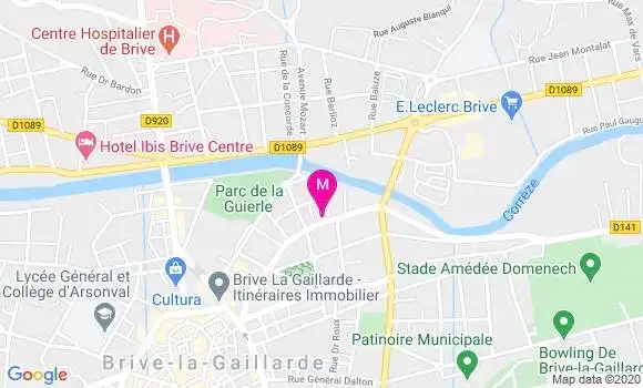 Localisation Dr Mathilde Courseau