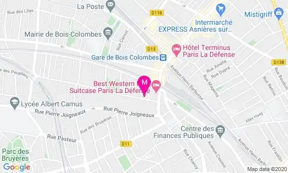 Localisation Dr Marie Noel Lasserre