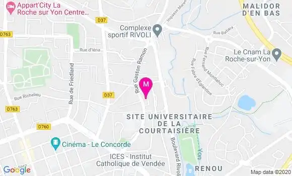 Localisation Dr Laurence Bacon Boivineau