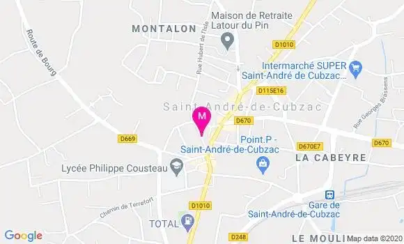 Localisation Dr Thomas Derbe