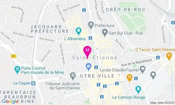 Localisation Dr Christine Jamot
