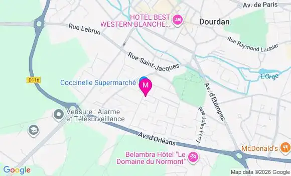 Localisation Dr Brigitte Bergounioux