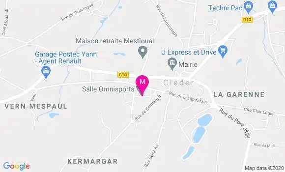 Localisation Dr Steven Nicolas