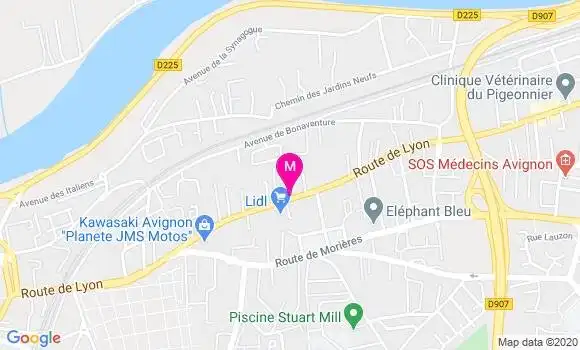 Localisation Dr Chantal Le Mat