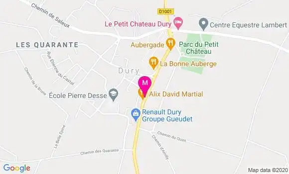 Localisation Dr Guillaume Clesse