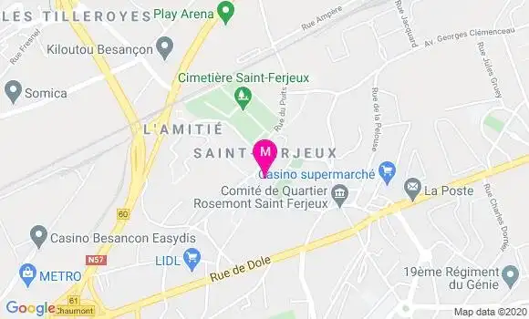 Localisation Dr Delphine Brissac