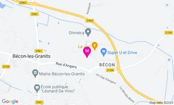Localisation Dr Clémence Robbe
