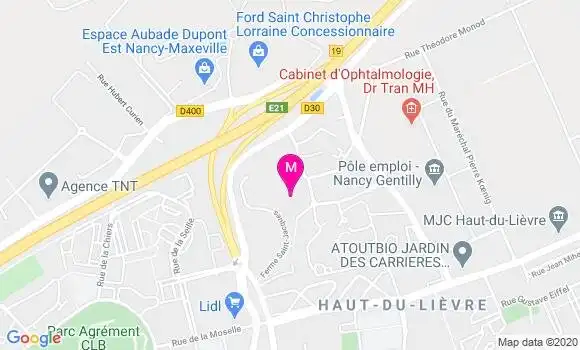 Localisation Dr Elodie Humbert