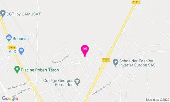 Localisation Dr Nathalie Verger