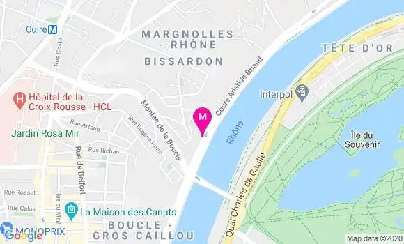 Localisation Dr Parissa Etessami