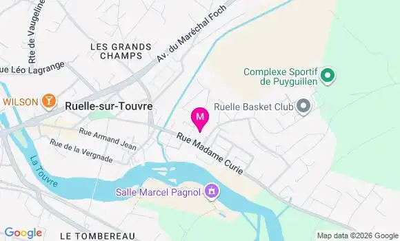 Localisation Dr Véronique Boussuge