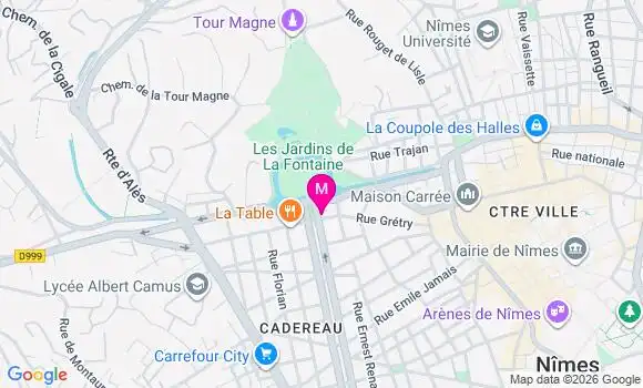Localisation Dr David Margarot