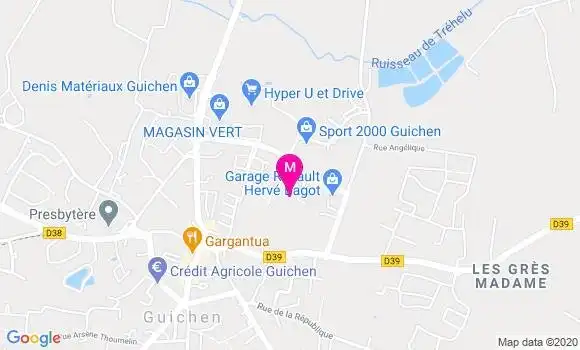 Localisation Dr Anna Vari Gloaguen