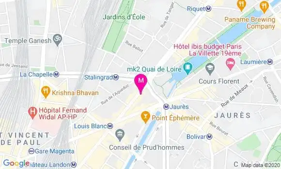 Localisation Dr Carole Boudebesse Bajjani