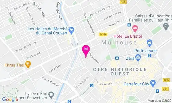 Localisation Dr Edmond Rust